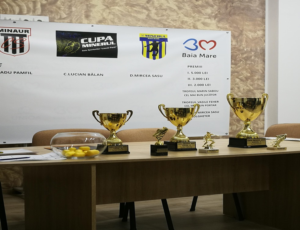Cupa Minerul: Legendele fotbalului băimărean, puse la loc de cinste