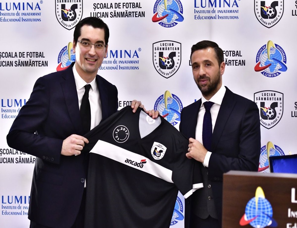 INAUGURARE – S-a înființat Școala de Fotbal „Lucian Sânmărtean”