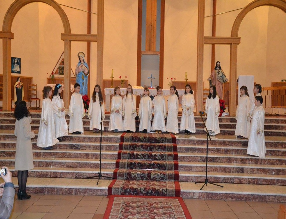 Concert de colinde la Parohia „Sfânta Cruce” din Baia Mare