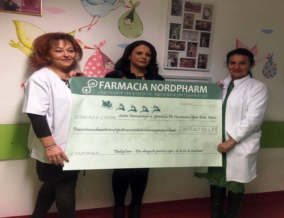 Peste 50.000 de lei donați pentru maternitatea din Baia Mare