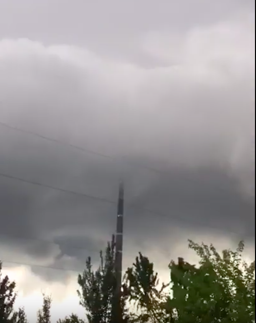 Imagini INCREDIBILE cu furtuna din Baia Mare – VIDEO