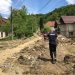 Imagini de la intervenţia pompierilor la Vişeu de Sus pentru evacuarea apei din gospodării – ziua 2
