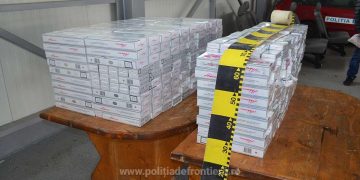 Peste 30.500 pachete cu țigări de contrabandă, confiscate în diferite puncte ale frontierei de nord