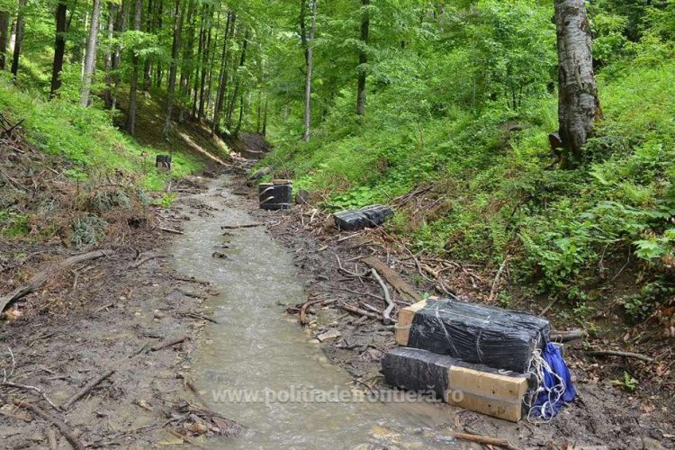 7.500 pachete țigări confiscate de polițiștii de frontieră