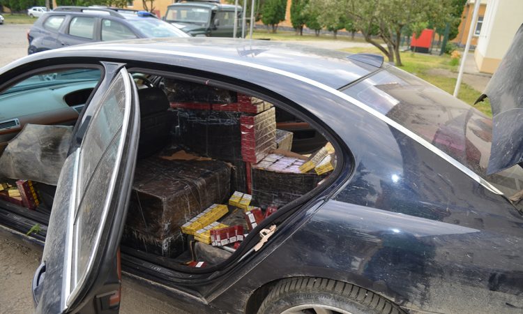 Tânăr beat, oprit de Poliția de Frontieră după o urmărire ca-n filme. Ce avea în mașina de lux – VIDEO și FOTO