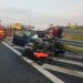 Accident teribil produs de un șofer care circula pe contrasens pe autostradă