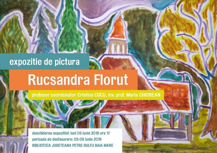 Expoziţie de pictură la Biblioteca Judeţeană „Petre Dulfu”