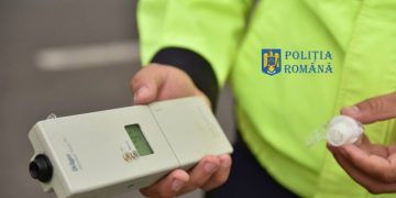 Şofer oprit în trafic la Ocna Şugatag. Poliţiştii au avut un şoc după ce au văzut etilotestul