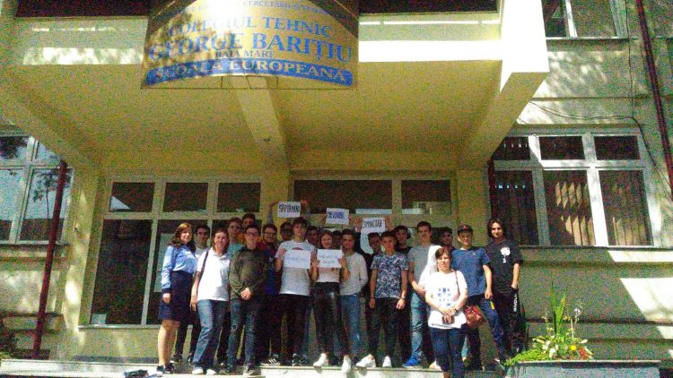 Săptămâna Prevenirii Criminalităţii a început la Colegiul Tehnic George Bariţiu din Baia Mare