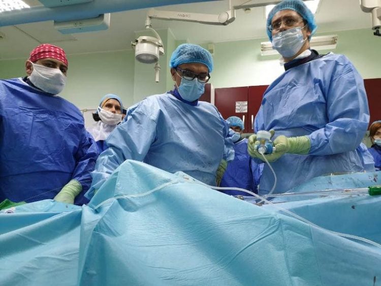 Pacient salvat printr-o intervenție complexă, efectuată la Spitalul Județean din Baia Mare