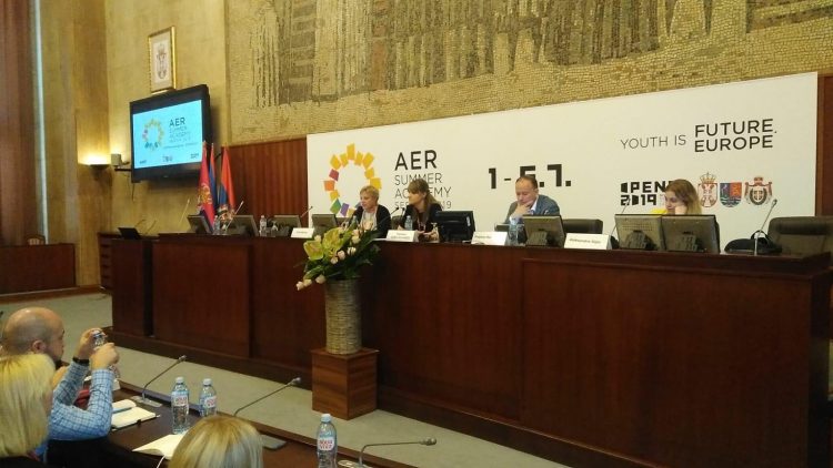 Delegația Maramureșului prezentă la Novi Sad – implicată în programul evenimentului AER Summer Academy Serbia 2019