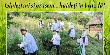 Muzeul Satului și Primăria Giulești invită doritorii la cea de-a III-a ediție a evenimentului ”Clacă de coasă”