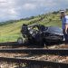 Doi oameni au murit în judeţul Cluj, după ce maşina în care se aflau a fost lovită în plin de un tren