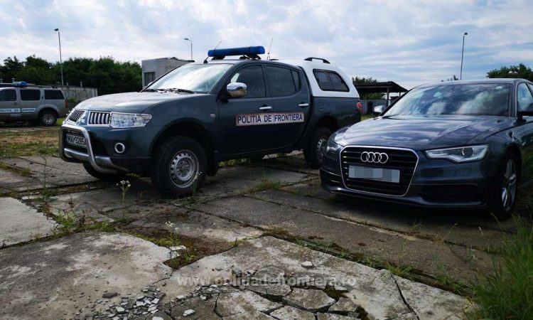 Audi de 80.000 de lei, căutat de autorităţile din Marea Britanie, depistat de poliţiştii de frontieră