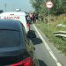 Căruță lovită de o mașină pe Strada Europa. Traficul este îngreunat – VIDEO