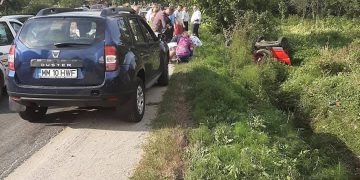 Accident cu trei victime încarcerate în Cernești