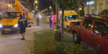 Accident într-o intersecție foarte circulată din Baia Mare – VIDEO