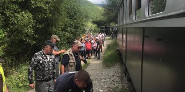 Mocănița și-a reluat traseul. Ce se întâmplă acum pe Valea Vaserului – FOTO
