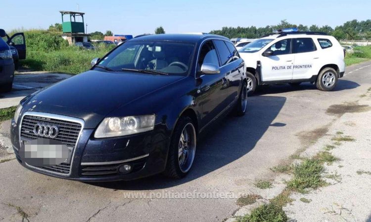Audi căutat de autorităţile din Franța, descoperit de poliţiştii de frontieră
