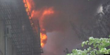 Incendiu la un resort de lux din Baia Mare