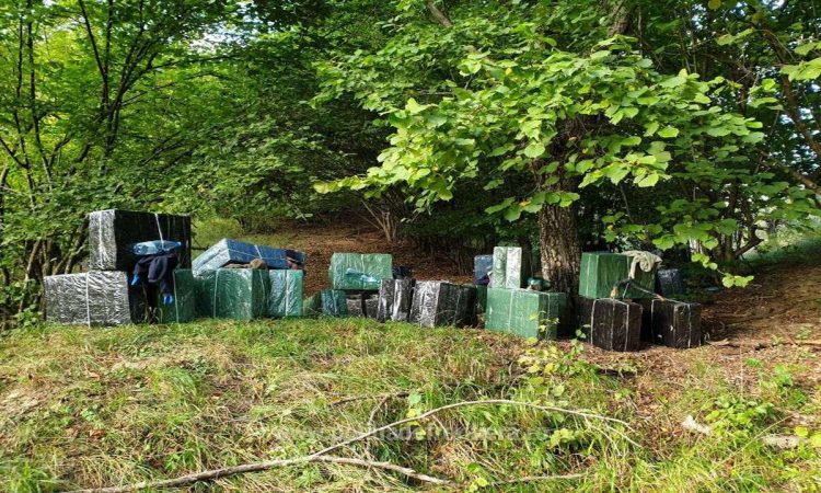 Peste 18.000 pachete cu țigări confiscate la frontiera cu Ucraina