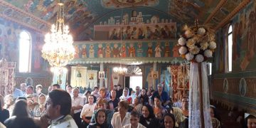 Duminica la biserica cu hramul „Sfinții Arhangheli Mihail și Gavriil” din localitatea Cuța