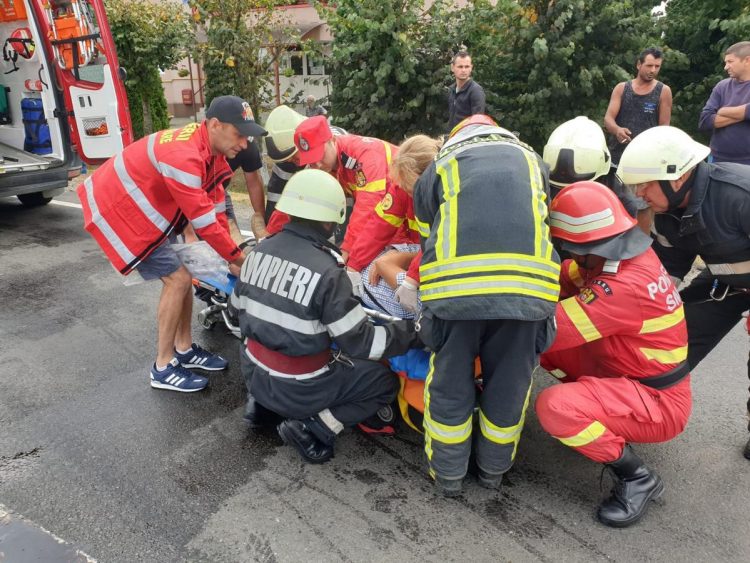 Accident rutier cu patru victime între Baia Mare și Satu Mare. Trafic îngreunat