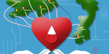 Ziua Cooperării Europene 2019 – campanie de donare de sânge, derulată simultan în Ucraina și în România