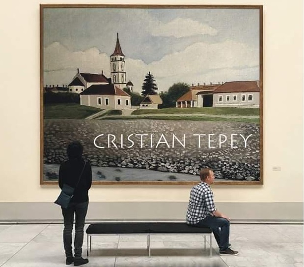 Expoziţie personală de pictură semnată de Cristian Tepey, la Biblioteca Judeţeană