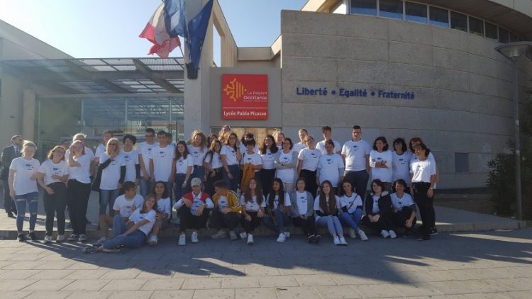 Elevi și profesori din Borşa, în vizită în Franța, în cadrul proiectului Erasmus+