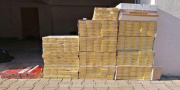 Focuri de armă, un ucrainean reţinut cu ajutorul câinelui de serviciu şi peste 6.000 de pachete cu ţigări de contrabandă confiscate