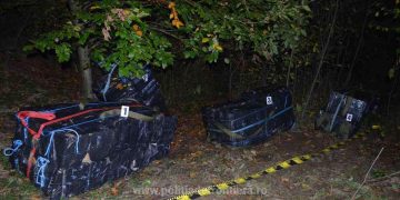 Țigări de aproximativ 137.500 lei confiscate la frontiera de nord
