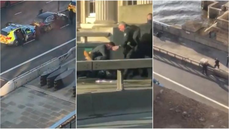 EXCLUSIVITATE: O româncă a filmat când poliția l-a împușcat mortal pe atacatorul din Londra