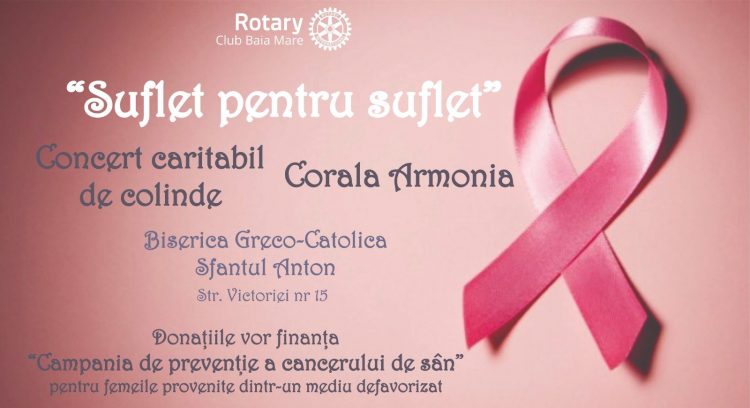 „Suflet Pentru Suflet”, concert caritabil la Biserica Greco-catolică Sf. Anton de Padova Baia Mare