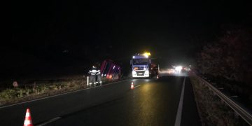 Operațiune extrem de riscantă pe DN1C în Valea Chioarului – FOTO