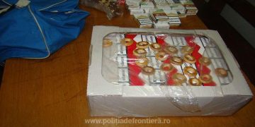 Ţigări de contrabandă, ascunse în cutii de prăjituri şi cereale
