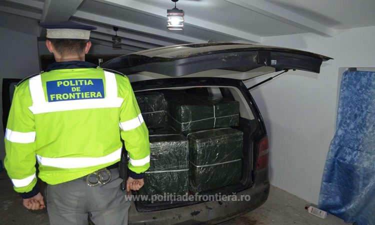 Peste 21.000 pachete cu țigări de contrabandă, confiscate la frontiera de nord