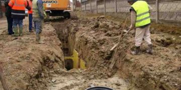 Lucrări de reparații și modernizare la rețeaua de distribuție a apei potabile