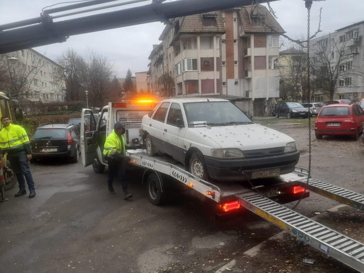 Ce se întâmplă cu rablele ridicate din Baia Mare