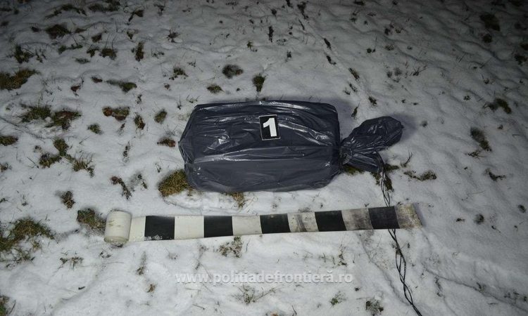Contrabandă cu drona la frontiera de nord