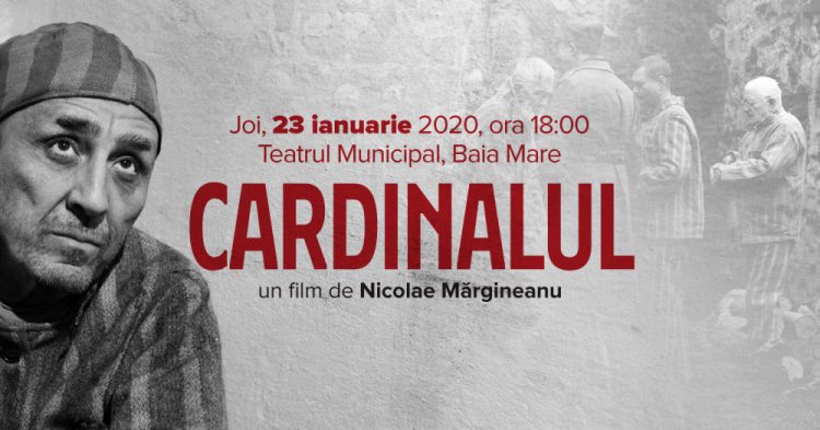 Filmul „Cardinalul” va fi proiectat în Baia Mare, pe data de 23 ianuarie