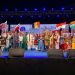 Ansamblul Folcloric Comorile Izei al Palatului Copiilor Baia Mare, la Festivalul Internațional de Cultură, Artă și Divertisment din Surat – India
