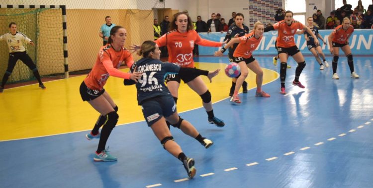 Handbal feminin. CS Minaur Baia Mare, pe locul 6 după meciurile din ultima etapă a turului