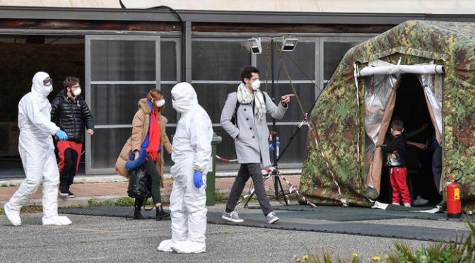 Coronavirus, 77 de cazuri de îmbolnăviri plus două decese, Italia mobilizează armata