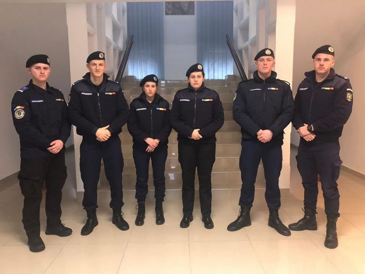 Studenţi la Academia de Poliţie, în stagiu de pregătire la IJJ Maramureş