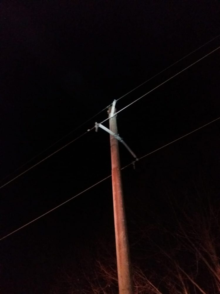 Localităţile Lăpuşul Românesc şi Libotin, fără curent electric din cauza vântului puternic