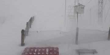 Viscolul s-a dezlănţuit pe Iezer – GALERIE FOTO