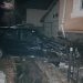 A făcut praf gardul unei case și apoi a fugit de la locul accidentului – FOTO