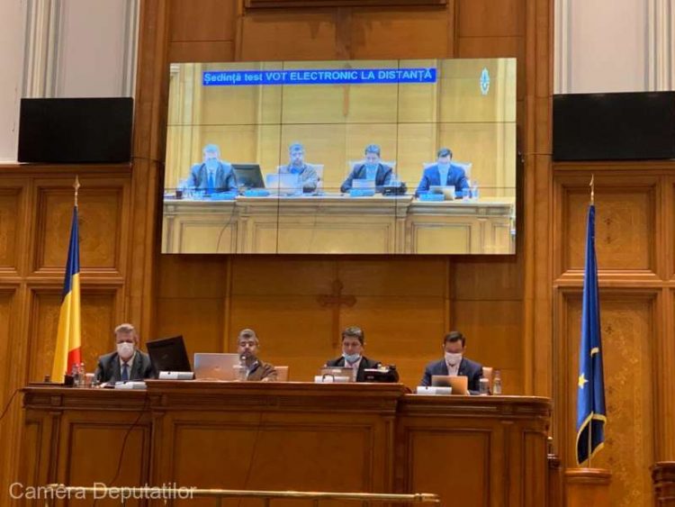 Şedinţă online pentru încuviinţarea stării de urgenţă pe teritoriul României