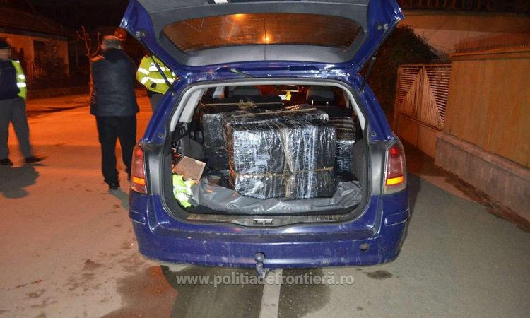 Maramureşean cercetat pentru contrabandă și 6.500 pachete cu țigări confiscate
